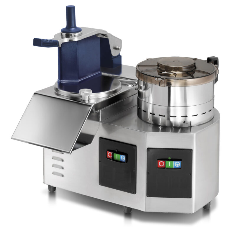 COMBINATO TAGLIAVERDURE CUTTER - capacità 5lt MONOFASE E TRIFASE